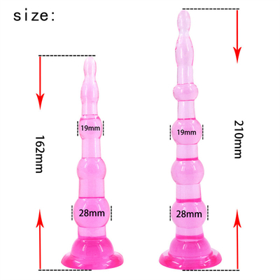 6 hạt và 7 hạt cắm mông hậu môn, đồ chơi mát xa tuyến tiền liệt Dildo Anal Trainer