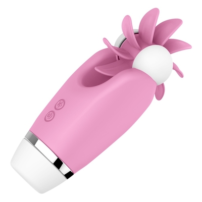 Chuyển vòng Oral Sex Clitoris Stimulator Lưỡi đồ chơi tình dục cho phụ nữ