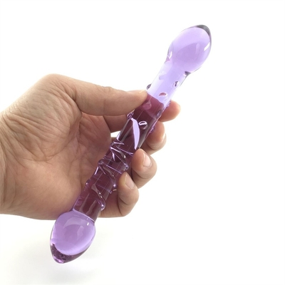 Double Heads Butt Plug Anal Plug Butt Glass Butt Plug với thiết kế vít bên trong Được phân phối trên toàn thế giới