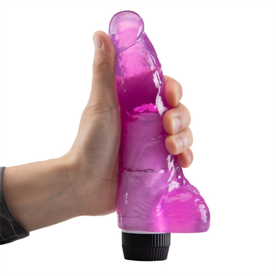 Cơ thể an toàn dương vật thực sự Vibration đồ chơi tình dục Dildo điện cho phụ nữ