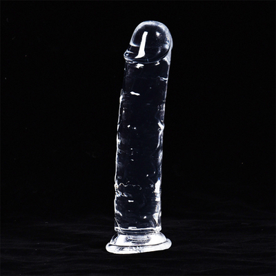 Dương Vật Giả Nhỏ 7 Inch, Mềm Mại Như Thật Cho Người Mới Bắt Đầu Đồ Chơi Tình Dục Jelly Dương Vật Giả Trong Suốt Có Lực Hút Mạnh Cho Nữ/Nam/Đồng Tính