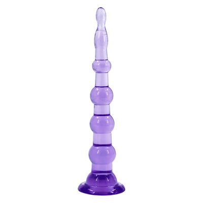 6 hạt và 7 hạt cắm mông hậu môn, đồ chơi mát xa tuyến tiền liệt Dildo Anal Trainer