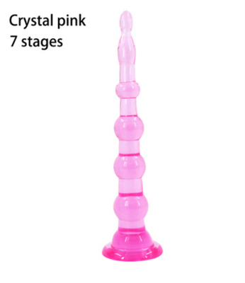 6 hạt và 7 hạt cắm mông hậu môn, đồ chơi mát xa tuyến tiền liệt Dildo Anal Trainer