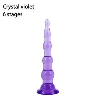 6 hạt và 7 hạt cắm mông hậu môn, đồ chơi mát xa tuyến tiền liệt Dildo Anal Trainer