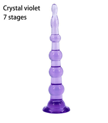 6 hạt và 7 hạt cắm mông hậu môn, đồ chơi mát xa tuyến tiền liệt Dildo Anal Trainer