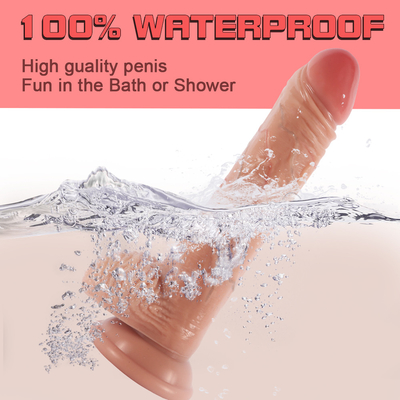 Xoay dương vật kính thiên văn thực tế 8&quot; để kích thích điểm G ở hậu môn
