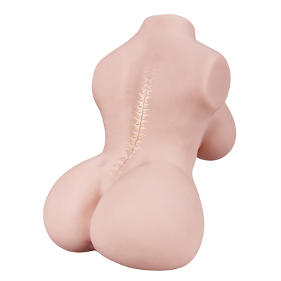 Sống động như thật Mềm Ngực To Thân Búp bê tình dục người lớn Nam Masturbator dành cho nam 3D Kết cấu thực tế Âm đạo có hậu môn ChannelPop
