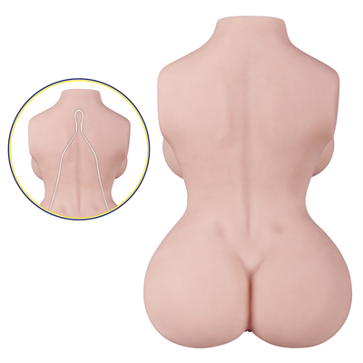 Sống động như thật Mềm Ngực To Thân Búp bê tình dục người lớn Nam Masturbator dành cho nam 3D Kết cấu thực tế Âm đạo có hậu môn ChannelPop