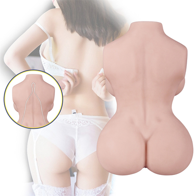 Sống động như thật Mềm Ngực To Thân Búp bê tình dục người lớn Nam Masturbator dành cho nam 3D Kết cấu thực tế Âm đạo có hậu môn ChannelPop