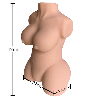 Thực Sự Sống Động Như Thật Đồ Chơi Silicone Bán Chạy Nửa Cơ Thể Ngực Lớn Mông Âm Đạo Thủ Dâm Cho Nam Nam