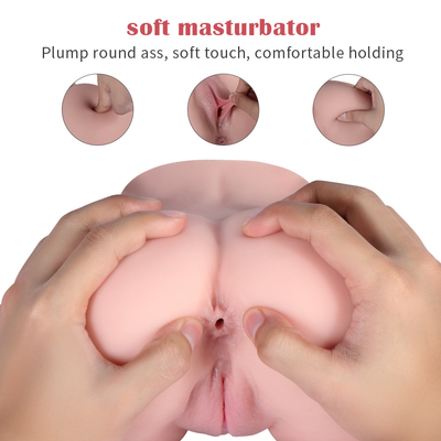 Nam Thủ Dâm TPE Âm Hộ Thực Tế Nhân Tạo Mông To Silicone Masturbator Người Phụ Nữ Thật Âm Đạo Cho Nam