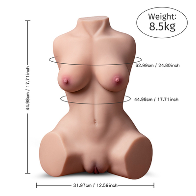 Full Silicon Nửa Thân 10Kg Cơ Búp Bê Tình Dục Có Bộ Xương Cô Gái Thủ Dâm Real Love Doll Đồ Chơi Tình Dục Cho Nam