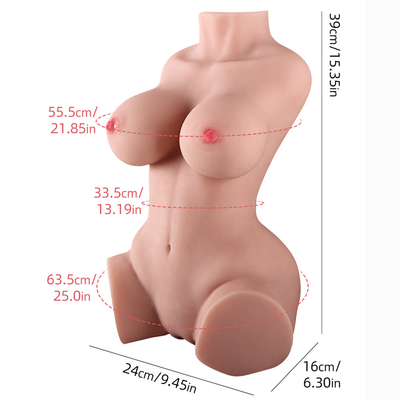 5.5Kg Búp Bê Nửa Thân Búp Bê Tình Dục Thân Với Đồng Hồ Kim Loại Thực Nam Âm Đạo Masturbator Đồ Chơi Tình Dục Người Lớn dành Cho Nam