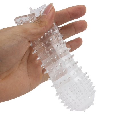 Bán nóng Crystal Penis Sleeve Extender cho nam giới