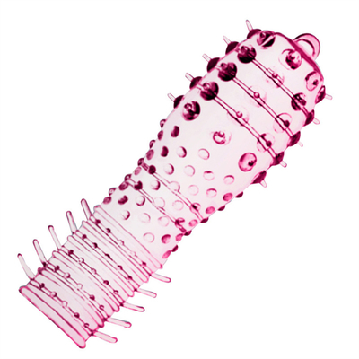 Bán nóng Đồ chơi tình dục Crystal Penis Enlargement Sleeve cho nam giới