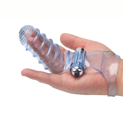Đồ chơi tình dục mới lạ Máy rung ngón tay RoHS TPE y tế cho phụ nữ