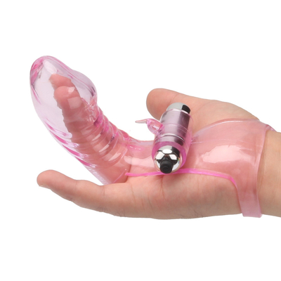 Đồ chơi tình dục mới lạ Máy rung ngón tay RoHS TPE y tế cho phụ nữ