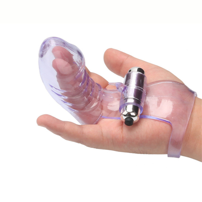 Đồ chơi tình dục mới lạ Máy rung ngón tay RoHS TPE y tế cho phụ nữ