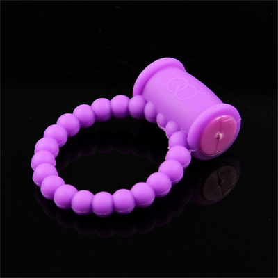 Silicone cock ring vibrator sản phẩm tình dục cho dương vật