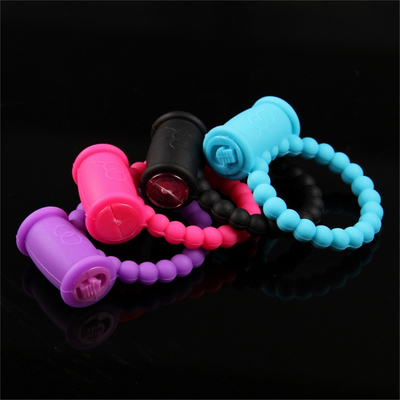 Silicone cock ring vibrator sản phẩm tình dục cho dương vật