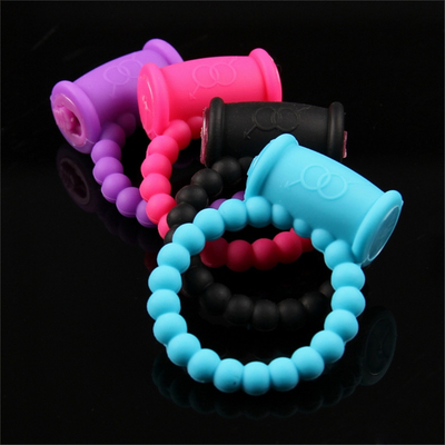 Silicone cock ring vibrator sản phẩm tình dục cho dương vật