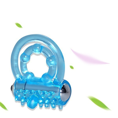 Vibration Double Locking Massage Ring Đàn ông Massage Ring Người lớn