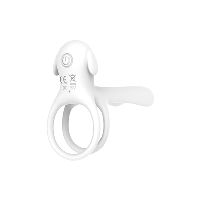 Vòng dương vật hình tam giác silicone với đuôi trêu chọc / Vòng dương vật kéo dài để kích thích dương vật