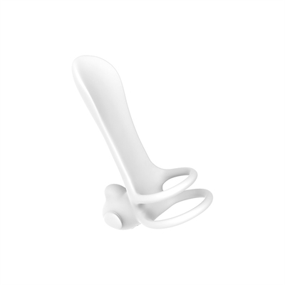 Vòng dương vật hình tam giác silicone với đuôi trêu chọc / Vòng dương vật kéo dài để kích thích dương vật