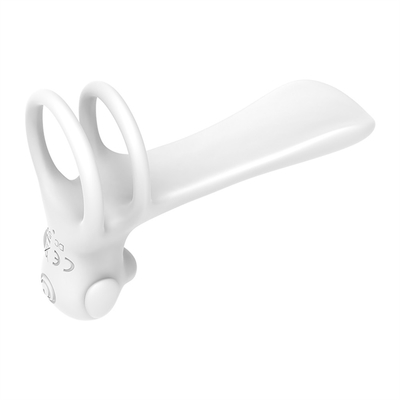 Vòng dương vật hình tam giác silicone với đuôi trêu chọc / Vòng dương vật kéo dài để kích thích dương vật