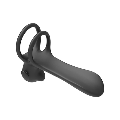 Vòng dương vật hình tam giác silicone với đuôi trêu chọc / Vòng dương vật kéo dài để kích thích dương vật