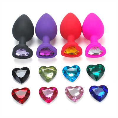Di Động Silicone Jeweled Chastity Hậu Môn Cắm Đồ Chơi Người Lớn Mông Cắm Hậu Môn Đồng Tính Đồ Chơi Người Lớn Cho Nam