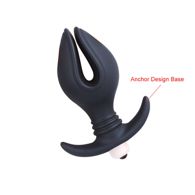 Silicone hậu môn cắm hậu môn đặc biệt với đạn rung