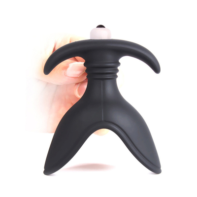Silicone hậu môn cắm hậu môn đặc biệt với đạn rung