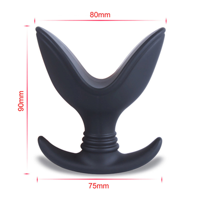 Silicone hậu môn cắm hậu môn đặc biệt với đạn rung