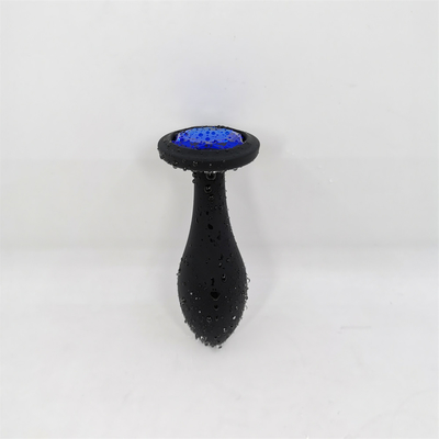 Thả Vận Chuyển Silicone Hậu Môn Đồ Chơi Thiết Kế Giọt Nước Đen Máy Mát Xa Hậu Môn Mông Cắm Hậu Môn Cắm Bộ