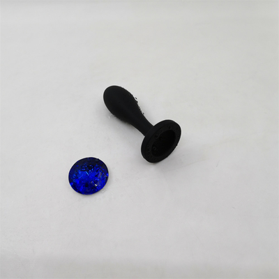 Thả Vận Chuyển Silicone Hậu Môn Đồ Chơi Thiết Kế Giọt Nước Đen Máy Mát Xa Hậu Môn Mông Cắm Hậu Môn Cắm Bộ