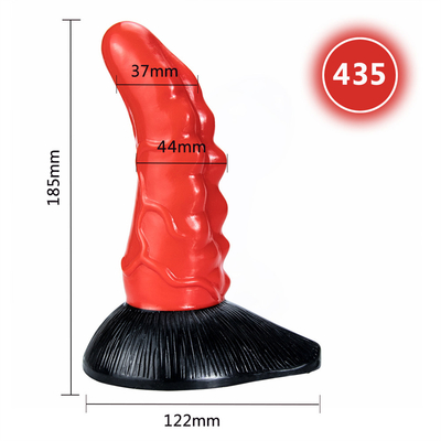 Sex Giant Dog Dildo màu sắc Dinosaur cân dương vật với muỗng hút đồ chơi tình dục cho phụ nữ silicone dương vật lớn động vật di khổng lồ