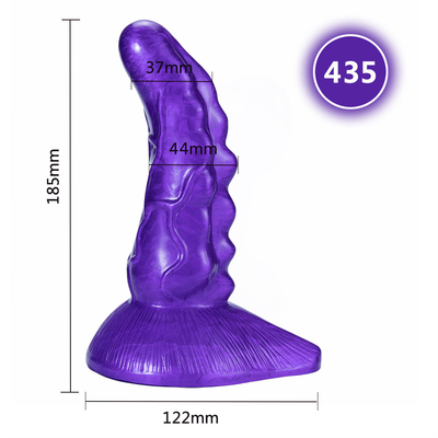 Sex Giant Dog Dildo màu sắc Dinosaur cân dương vật với muỗng hút đồ chơi tình dục cho phụ nữ silicone dương vật lớn động vật di khổng lồ