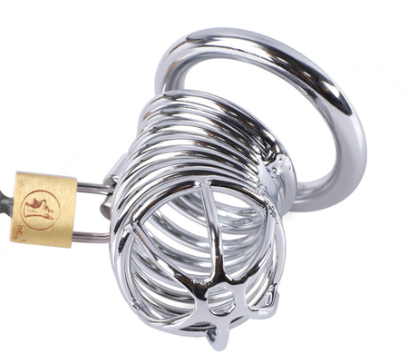 Kim loại Chastity dương vật cock cage đàn ông nô lệ dương vật khóa chastity thời gian trì hoãn cage thiết bị cho nam giới
