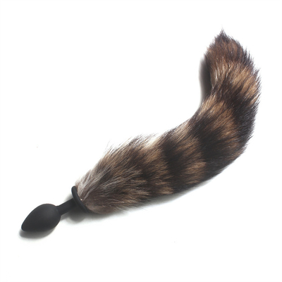 Đồ chơi đít thoải mái có thể đeo đồ chơi silicone Fox Tail Anal Plug Tail Anal Toys Women