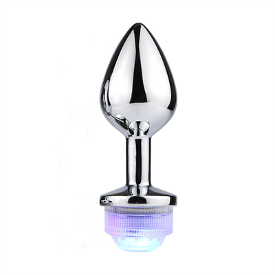 Thay đổi màu sắc hậu môn mở rộng hậu môn Plug với điều khiển từ xa Anal Light Up Plug Anal Plug với đèn LED