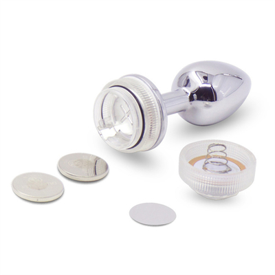 Thay đổi màu sắc hậu môn mở rộng hậu môn Plug với điều khiển từ xa Anal Light Up Plug Anal Plug với đèn LED