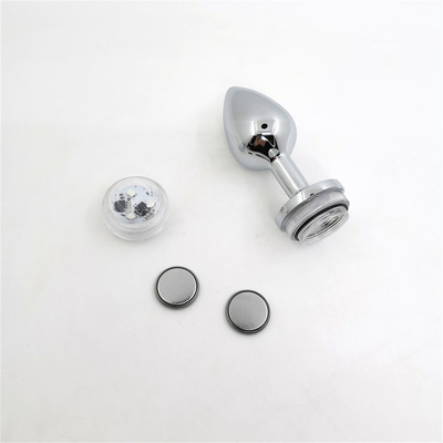 Thay đổi màu sắc hậu môn mở rộng hậu môn Plug với điều khiển từ xa Anal Light Up Plug Anal Plug với đèn LED