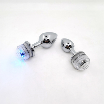 Thay đổi màu sắc hậu môn mở rộng hậu môn Plug với điều khiển từ xa Anal Light Up Plug Anal Plug với đèn LED
