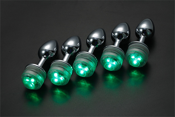 Thay đổi màu sắc hậu môn mở rộng hậu môn Plug với điều khiển từ xa Anal Light Up Plug Anal Plug với đèn LED