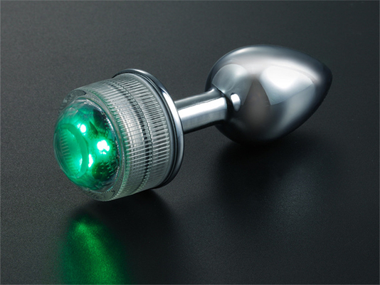 Thay đổi màu sắc hậu môn mở rộng hậu môn Plug với điều khiển từ xa Anal Light Up Plug Anal Plug với đèn LED