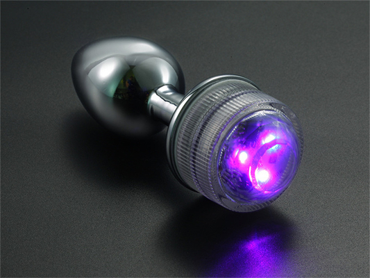 Thay đổi màu sắc hậu môn mở rộng hậu môn Plug với điều khiển từ xa Anal Light Up Plug Anal Plug với đèn LED