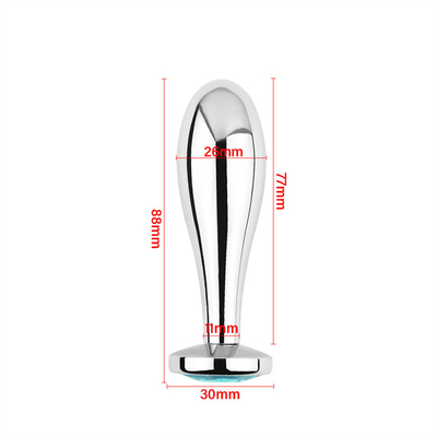 Black Hot Metal Anal Plug Cho Phụ Nữ Đùi Và Vagin Sex Toys