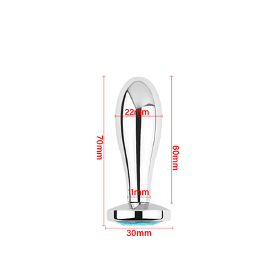 Black Hot Metal Anal Plug Cho Phụ Nữ Đùi Và Vagin Sex Toys
