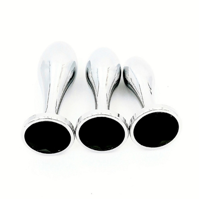 Black Hot Metal Anal Plug Cho Phụ Nữ Đùi Và Vagin Sex Toys